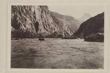 Looking up Waltenberg Creek Rapids