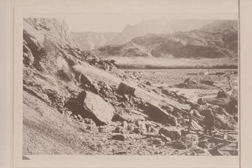 Hydraulic operation at Spencer mine; Lees Ferry