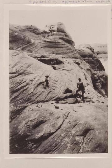 Sarah Fraser and Dave Rust at the Escalante Steps