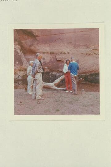 Harry Aleson places ring on Dorothy's finger at their wedding in The Chapel