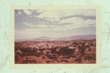 Across Escalante River to Navajo and Fifty Mile Mountains