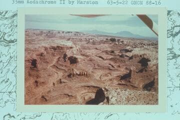 Stevens Canyon in the Waterpocket Fold, Mt. Ellen and Mt. Pennell