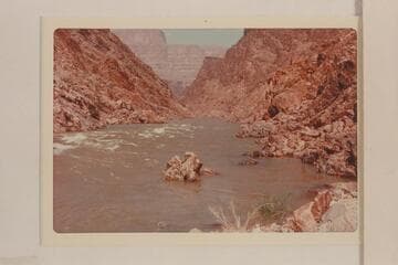 Down 232 Mile Rapid from head at right bank