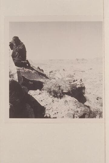 Buck Whitehat studied the country from top of 5014