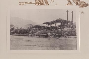 The power plant for the Spencer placering at Lees Ferry