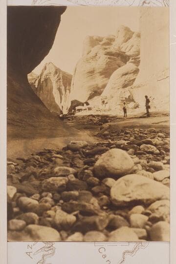 LaRue junket in Aztec Creek, Forbidding Canyon