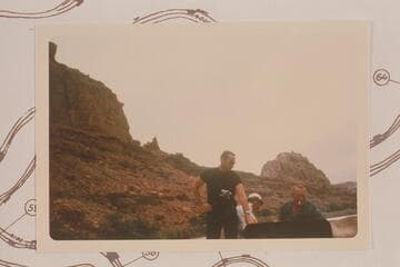 Saddle of The Bowknot from Mile 67 1/2.  Noel Baker; John Dade; Joe Baker