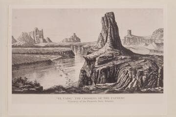 [Wyess's artistic drawing of El Vado]