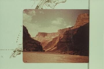 Up river at head of 25 Mile Rapid- Mile 24.9