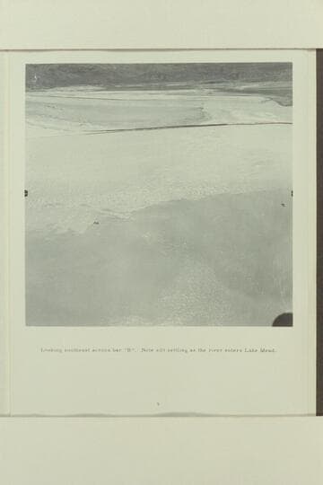 [Looking southeast across bar "B"]