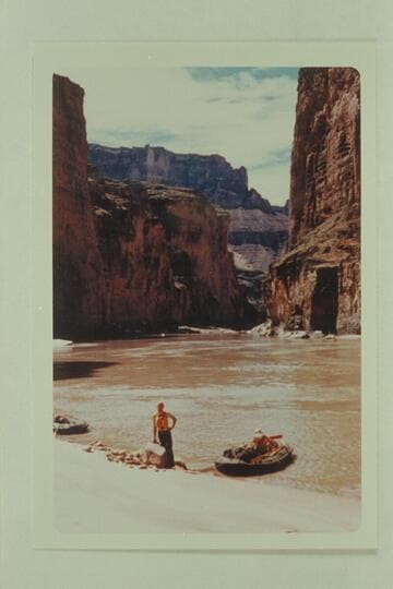 Down from foot of 36 Mile Rapid.  Approximately Mile 36.1