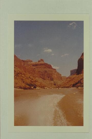 Malgosa Crest (?) above the mouth of the Little Colorado