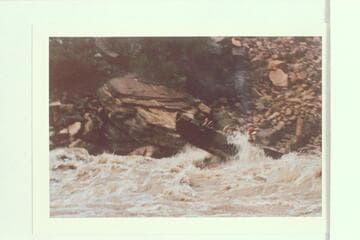 The "Emma Dean" in Hance Rapid