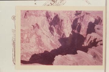 Horse Trail Canyon at left.  Water Hole Canyon at right.  Mile 18.2, Little Colorado River