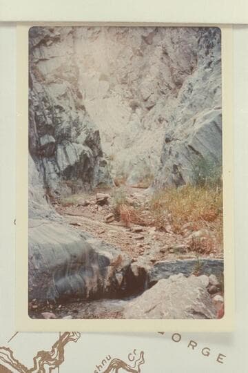 Bedrock in Grapevine Canyon