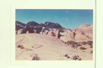 Across Lehi Canyon to the peaks of 6069