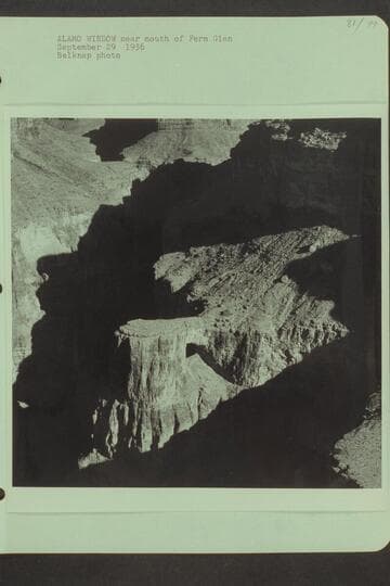 Alamo Window near mouth of Fern Glen