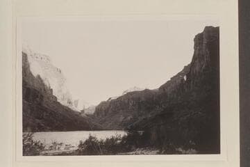 Downriver from camp below the mouth of Kwagunt Canyon