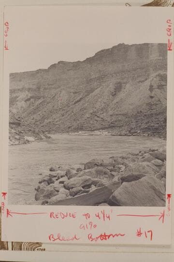 Upriver to the eddy where Frank Mason Brown was drowned 1889, July 10