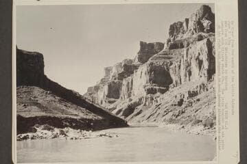 Upriver from the mouth of the Little Colorado