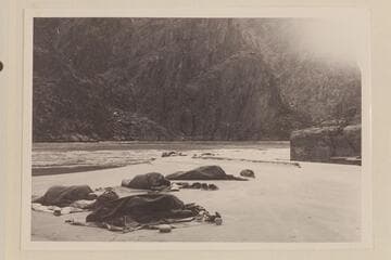 Camp at Travertine Canyon