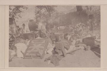 Loading the boilers at Marysvale