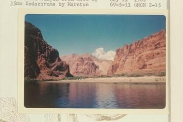 Down Glen Canyon from Mile 2 1/2