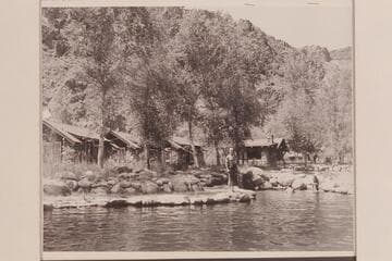 Marston at the pool; Phantom Ranch