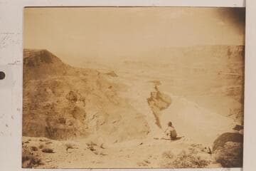 Down Marble Canyon from the cliffs above the mouth of Paria Creek