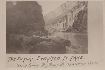 Some of Stanton's first photography.  "The Picture I Wanted to Take"