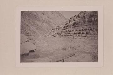 Soap Creek Rapid.  Lees Ferry gauge:  6,250 cfs