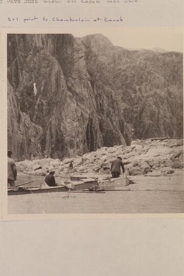 Galloway-Stone party at Bright Angel Creek