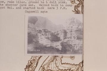 Side canyon near Mile 164 in Glen Canyon, right bank