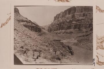 Up to Fall Canyon Rapid from Mile 212