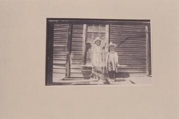 The daughters of John S. Wilbur.  Sierra Nevada Mountains