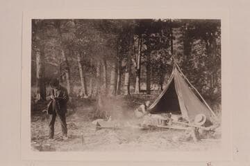 Camp No. 6, Galloway-Stone crew, Mile 296.5 left bank