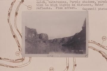 Down Labyrinth Canyon toward The Saddle of The Bowknot from Mile 68-9