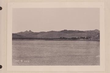 Abandoned ferry at mouth of Virgin River.  Bonellis Ferry is quite an historic spot and is now covered by Lake Mead.  The old ferry was above the mouth of the Virgin River
