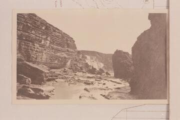 From the gauging station up to the Grand Falls of the Little Colorado