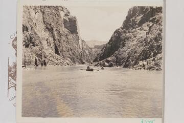 Upstream from below Grapevine Rapid