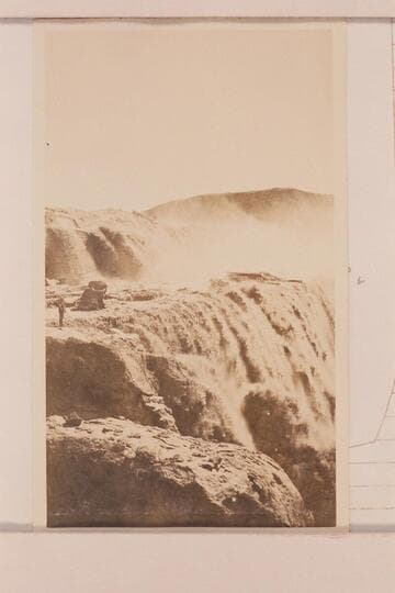 The Grand Falls of the Little Colorado running full