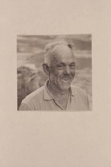 Moulty Fulmer.  At camp above Vulcan Rapid before climbing out