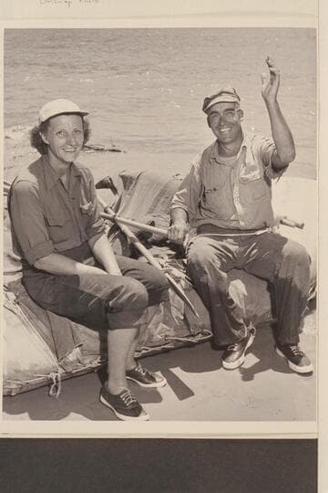 Fern and Bill Davis; Paria Riffle