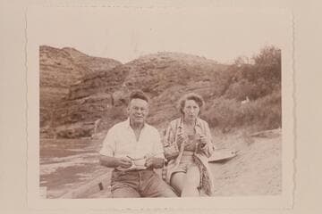 Francis and Marjory Farquhar.  Tanner Rapid