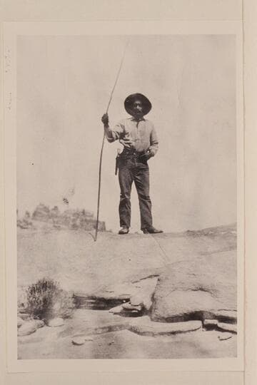William Hiram Edwards; taken during cruise of the steamer "Major Powell"