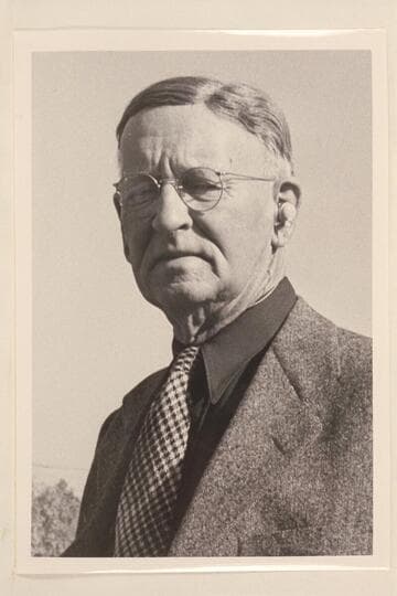 Will R. Chenoweth.  Chief of the USGS survey of Cataract and portion of Glen Canyon in 1921.  Discovery party to Herbert E. Gregory Bridge in 1921, Oct.  Photo taken at Wasco