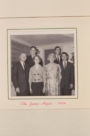 The James Algars, 1964 [family Christmas card]