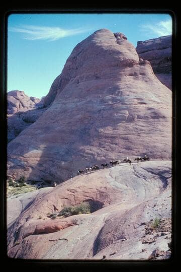 Down Slick Rock into basin east of Moepitz Airfield