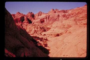 Buttes between Nasja and Anasazi Canyons