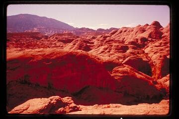 Navajo Mountain, Surprise Valley, buttes between Nasja and Anasazi